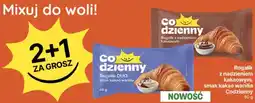 Delikatesy Centrum Rogalik z nadzieniem kakaowym, smak kakao wanilia Codzienny oferta