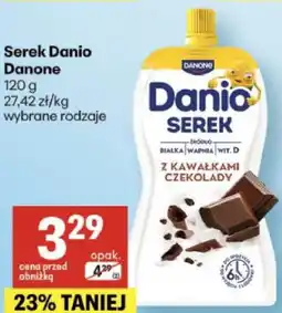 Delikatesy Centrum Serek Danio Danone oferta