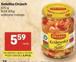 Delikatesy Centrum Sałatka Orzech wybrane rodzaje oferta