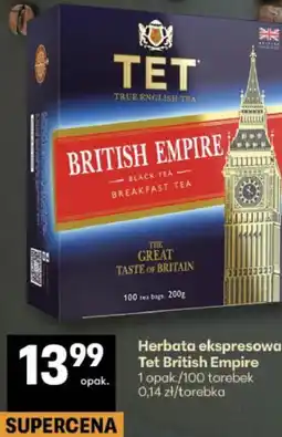 Delikatesy Centrum Herbata ekspresowa Tet British Empire oferta