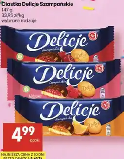 Delikatesy Centrum Ciastka Delicje Szampańskie oferta
