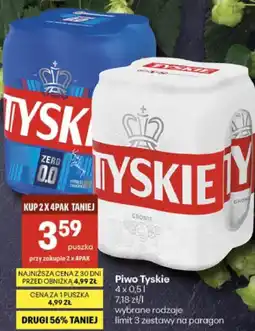 Delikatesy Centrum Piwo Tyskie oferta
