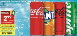 Delikatesy Centrum Napój Coca-Cola, Fanta, Sprite oferta