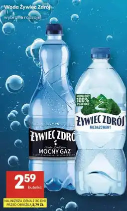 Delikatesy Centrum Woda Żywiec Zdrój oferta