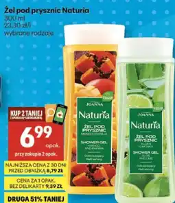 Delikatesy Centrum Żel pod prysznic Naturia oferta