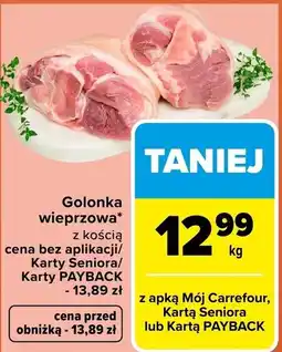 Carrefour Market Golonka wieprzowa z kością oferta