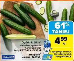 Carrefour Market Ogórki krótkie oferta