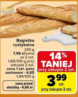 Carrefour Market Bagietka rustykalna oferta