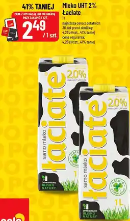 Polomarket Mleko UHT 2% Łaciate oferta