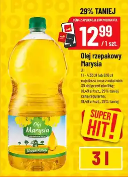 Polomarket Olej rzepakowy Marysia oferta