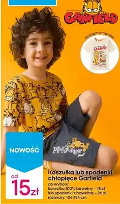 Pepco Spodenki chłopięce Garfield z bawełną oferta