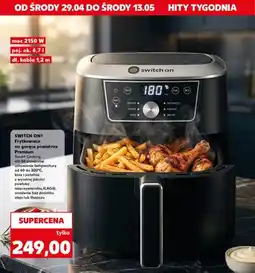 Kaufland Frytkownica na gorące powietrze Switch On Premium Smart Cooking 2150W oferta