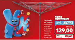 Kaufland Suszarka na pranie ogrodowa stalowa Parkside oferta