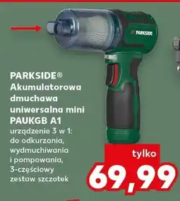 Kaufland Akumulatorowa dmuchawa uniwersalna mini Parkside PAUKGB A1 oferta