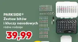 Kaufland Zestaw bitów i kluczy nasadowych Parkside oferta