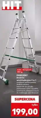 Kaufland Drabina wielofunkcyjna 4 w 1 Parkside oferta