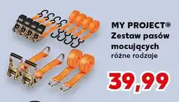 Kaufland Zestaw pasów mocujących My Project oferta