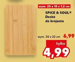 Kaufland Deska do krojenia Spice & Soul 30x22cm oferta
