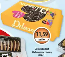 DUO-TES Delisana Biszkopt Wieloowocowe z polewą oferta