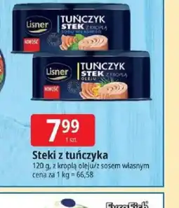 E.Leclerc Lisner Steki z tuńczyka oferta