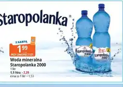E.Leclerc Woda mineralna Staropolanka 2000 oferta