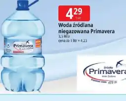 E.Leclerc Woda źródlana niegazowana Primavera oferta
