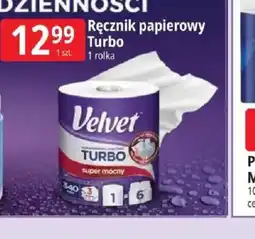 E.Leclerc Velvet ręcznik papierowy Turbo oferta