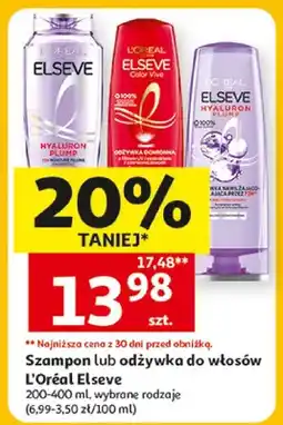 Auchan Odżywka do włosów L'Oréal Elseve oferta