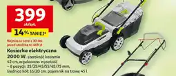 Auchan Kosiarka elektryczna Gardenstar 2000W oferta