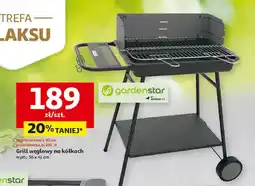Auchan Grill węglowy na kółkach Gardenstar oferta