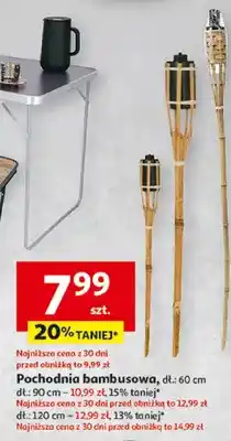 Auchan Pochodnia bambusowa dł. 120cm oferta