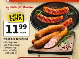 Auchan Kiełbasa śląska Sokołów Grill House oferta