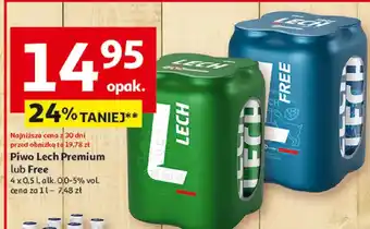 Auchan Piwo Lech Free oferta