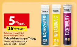Auchan Tabletki musujące Triggy wybrane rodzaje oferta
