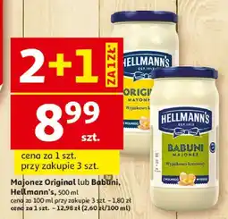 Auchan Majonez Babuni Hellmann's oferta