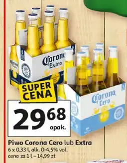 Auchan Piwo Corona Extra oferta