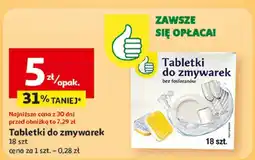 Auchan Tabletki do zmywarek bez fosforanów oferta