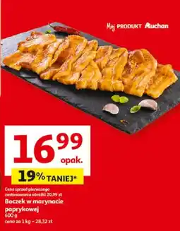 Auchan Boczek w marynacie paprykowej Mój Produkt Auchan oferta