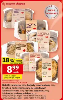 Auchan Kruche ze słonecznikiem Auchan oferta