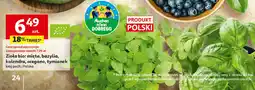 Auchan Zioła bio tymianek polskie oferta