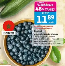 Auchan Borówki amerykańskie shaker marokańskie oferta