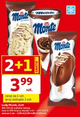 Auchan Lody Monte Zott oferta