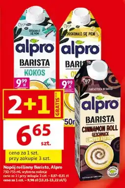 Auchan Napój roślinny Barista Cinnamon Roll Limited Edition Alpro oferta