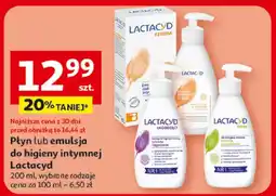 Auchan Emulsja do higieny intymnej Lactacyd oferta