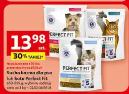 Auchan Sucha karma dla kota Perfect Fit oferta