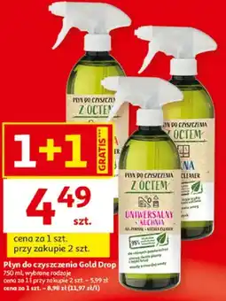 Auchan Płyn do czyszczenia z octem Gold Drop oferta