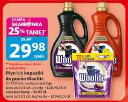 Auchan Płyn do prania Woolite Darks Denim Black oferta