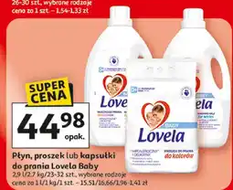 Auchan Płyn do prania Lovela Baby do kolorów oferta