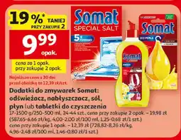 Auchan Sól do zmywarek Somat Special Salt oferta