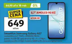 Auchan Smartfon Samsung Galaxy A17 4/128GB 6,7 oferta